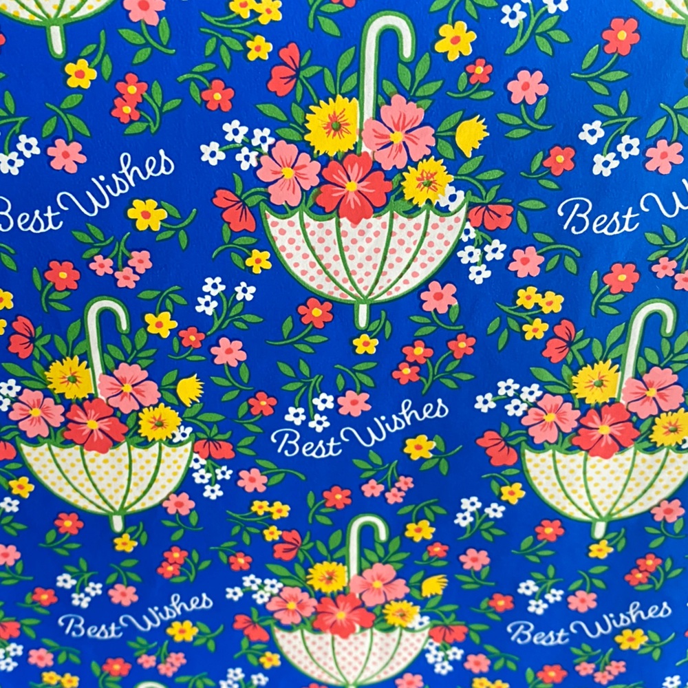 Vintage 1979 HALLMARK Bridal Shower Gift Wrap